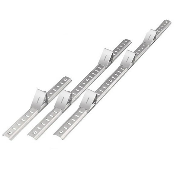 UPKOCH 8 Pcs Shelf Buckle Cooler Brace Clip Hooks Refrigerator Support Clips