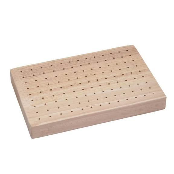 UPKOCH Skewer Stand Display Food Display Holder Beige Synthetic Material 1Pack 5.89X3.93X0.71in