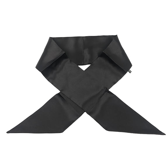 UPKOCH Long Headscarf Headwear Non-slip Front Wig Hair Wrap Wigs Grip Bands for Women Ladies (Black)