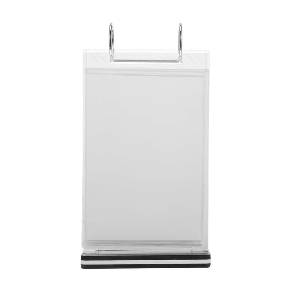UPKOCH Menu Holder Desktop Display Stand Tabletop Sign Holder Vertical Sign Holder