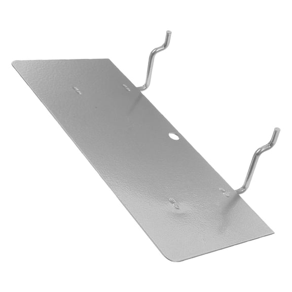 UPKOCH Nail Board Shelf Pegboard Kitchen Tool Storage Rack Peg Board Organizer Iron Silver 17.00X7.50X4.50CM