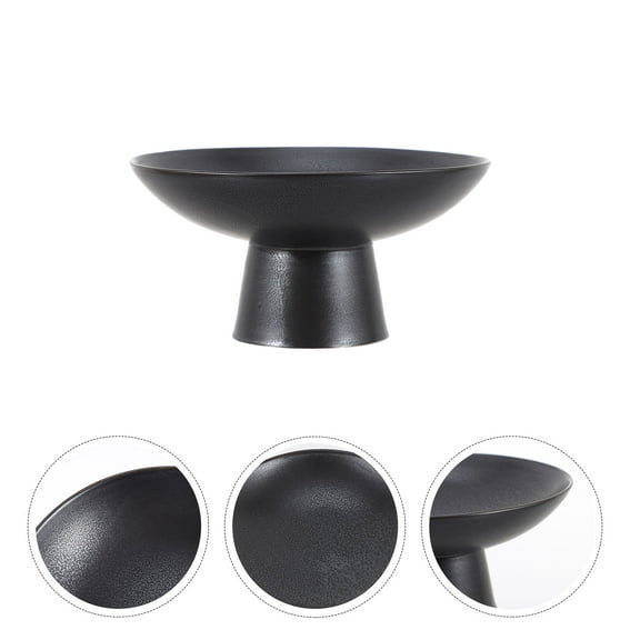 UPKOCH Ornamental Dishes Marble Tray Tall Ornaments Home Decor Cake