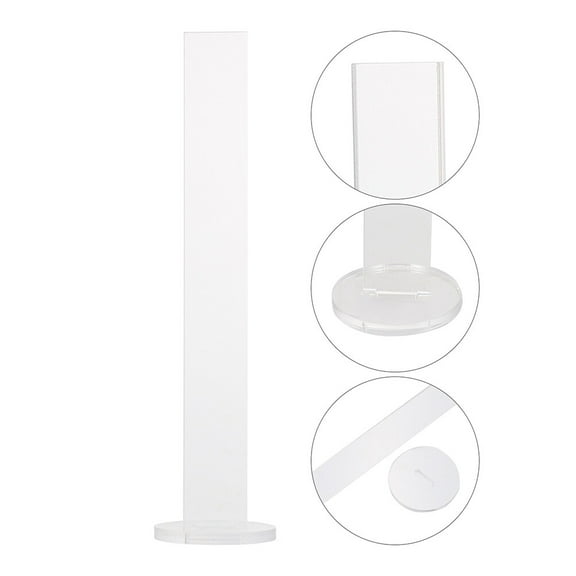 UPKOCH Desk Tape Dispenser Acrylic 1Pack 8.06X1.97X1.97In