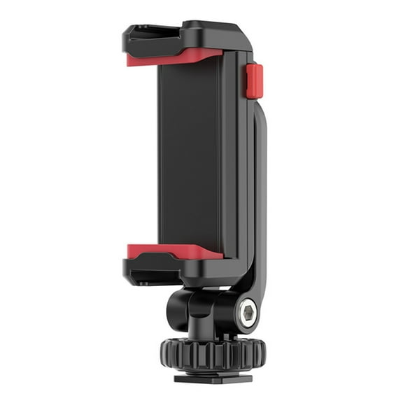 UPKOCH Universal Camera Phone Tripod Mount with Cold Shoe Mount Smartphone Clip Adapter