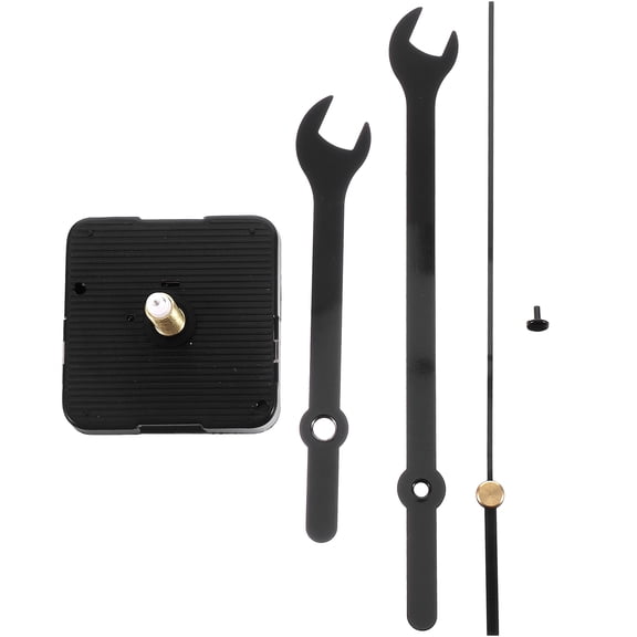 UPKOCH Wall Clock Movement DIY Parts Set Classroom Pointer Replace 17.00X0.50X0.30CM Plastic