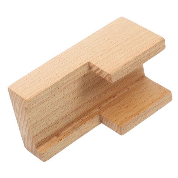 UPKOCH Wooden Sushi Rack for Displaying Hand Rolls with Smooth Finish and Khaki Color 7.5 x 4.5 inches