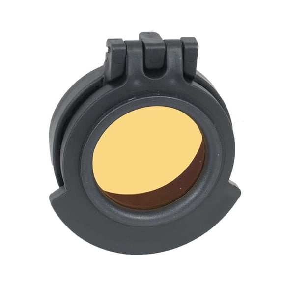 Tenebraex Amber Flip Cover with Adapter Ring for 40mm Optics, See-Through Protective Scope Lens Cap (40LTCC-ACR)
