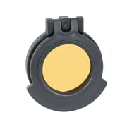 Tenebraex Amber Flip Cover with Adapter Ring for 50mm Objective Scopes, See-Through Lens Protection 50NFCC-ACR