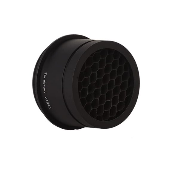 Tenebraex Anti-Reflection Device ARD, Honeycomb Design, Flip Cover Compatible, for S&B 1.5-8x26 PM II (SBSD2B-ARD)