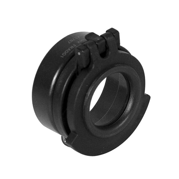 Tenebraex Clear Ocular Flip Cover with Adapter Ring, Protective Scope Lens Cap, Black (UAC001-CCR)