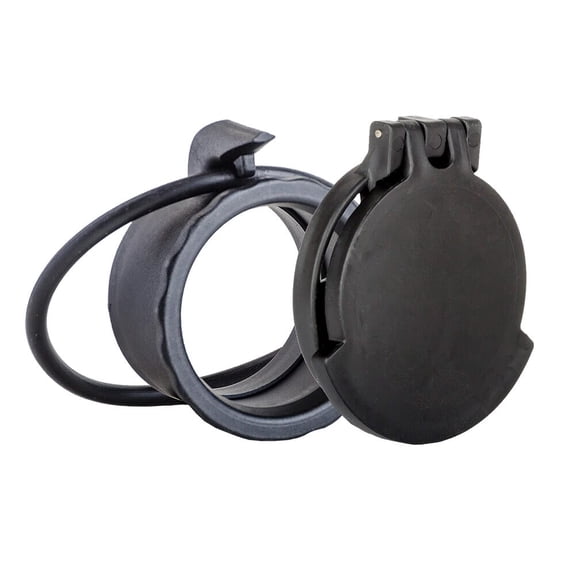 Tenebraex Objective Flip Cover with Adapter Ring, Black, Fits Select 4x32 Scopes, Durable Lens Protection (AG1C00-FCR)