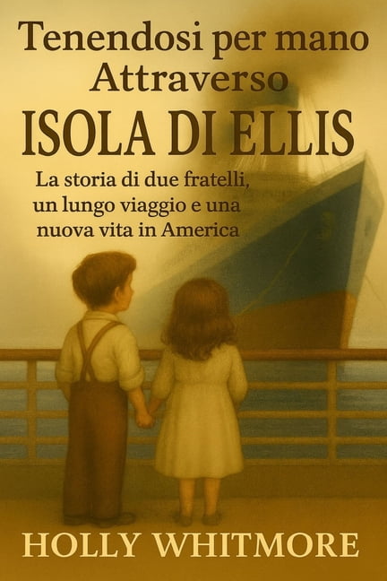 Tenendosi per mano attraverso ISOLA DI ELLIS: La storia di due fratelli, un lungo viaggio e una nuova vita in America, (Paperback)