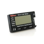 Tenergy 5-in-1 Intelligent Cell Meter Capacity Checker, Battery Balancer, Battery Discharger, Internal