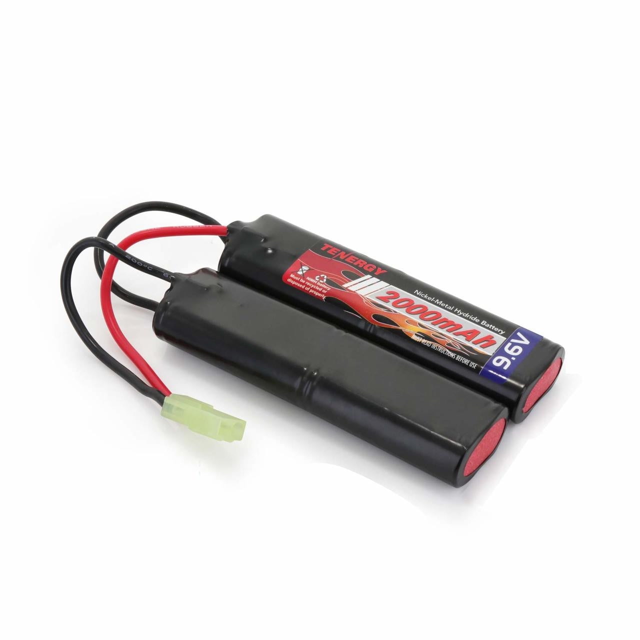 Mighty Max 8.4V 1600mAh Airsoft Battery – Butterfly Type With Mini Tamiya Connector & Charger