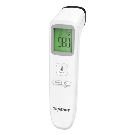 Tenergy No-Contact Infrared Forehead Thermometer, FDA cleared