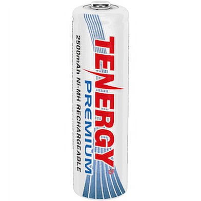 Tenergy Premium AA NiMH 2500 mAh 1.2 V Rechargeable Batteries - 4 Pack + FREE SHIPPING!