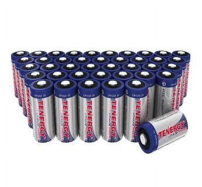 Energizer ELCR123A-VP 1500mAh 3V Lithium Primary (LiMNO2) Button Top Photo  Battery - Bulk