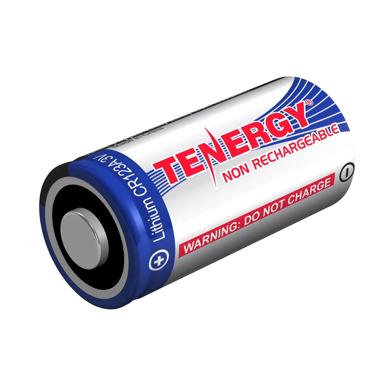 Tenergy Propel 3V CR123A Lithium Battery, High Performance CR123A Cell ...