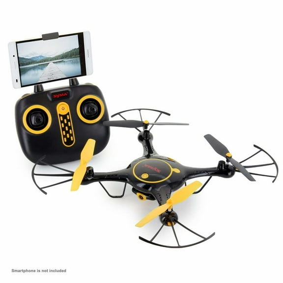 tenergy syma x5uw wifi fpv quadcopter with hd camera-(exclusive black/yellow color)