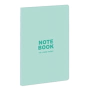 Teneues - A5 Notebook Pastel Green, 140 Lined Pages, Raw Sewn Spine, Lays Flat Our A5 Size Standard Paperback Notebook, Hardcover