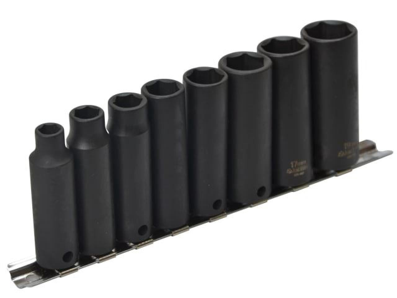 Teng - 9386 Deep Impact Socket Set of 8 Metric 3/8in Drive