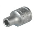 thumbnail image 1 of Teng - Hexagon Socket 6 Point Regular 1/4in Drive 4mm, 1 of 7