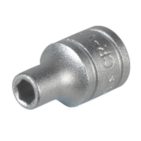 Teng - Hexagon Socket 6 Point Regular 1/4in Drive 4mm