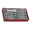 thumbnail image 1 of Teng Tools 10 Piece Metric Stubby Combination Wrench Set 10mm - 19mm - TT6010M, 1 of 1