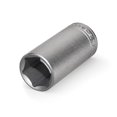 thumbnail image 1 of Teng Tools 11/32 Inch 6 Point SAE Deep 1/4 Inch Drive Chrome Vanadium Socket | Mechanic Tool | Hand Tool - M140211-C, 1 of 7
