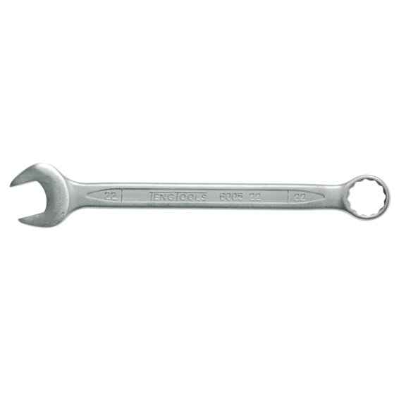 Teng Tools 22mm Metric Combination Open and Box End Spanner Wrench - 600522