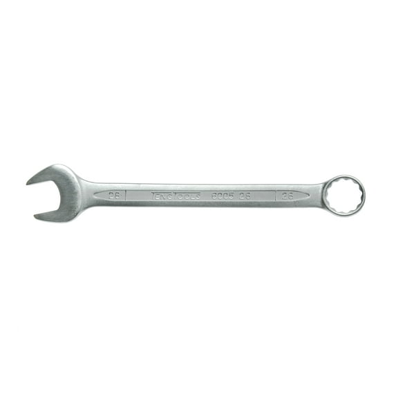 Teng Tools 28mm Metric Combination Open and Box End Spanner Wrench - 600528