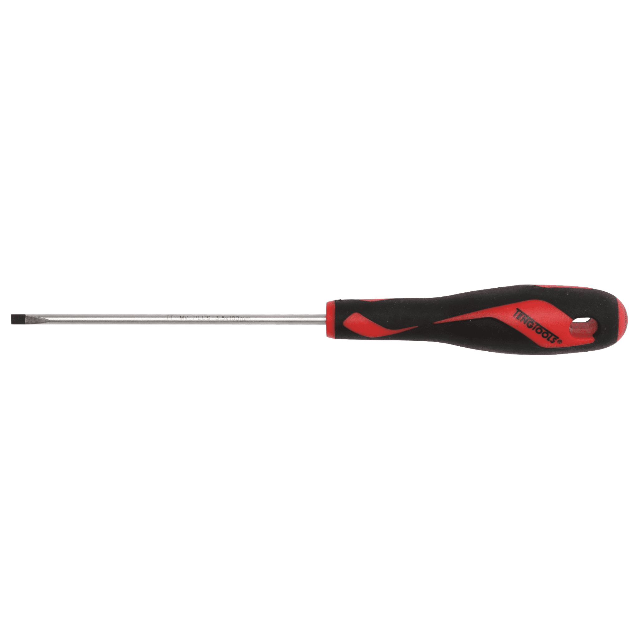 Teng Tools 3.5mm / 9/64 Inch x 100mm / 3.9 Inch Long Flat Type Slotted ...