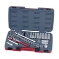 thumbnail image 1 of Teng Tools 34 Piece 1/2 Inch Drive 6 Point Metric Regular/Shallow & Deep Socket Set - T1234, 1 of 1