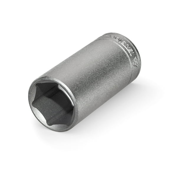 Teng Tools 5/8 Inch 6 Point SAE Deep 3/8 Inch Drive Chrome Vanadium Socket | Mechanic Tool | Hand Tool - M380220-C