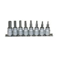 thumbnail image 1 of Teng Tools 8 Piece 3/8 Inch Drive SAE Hex Bit Socket Set (3/32 Inch - 3/8 Inch) - M3811, 1 of 2