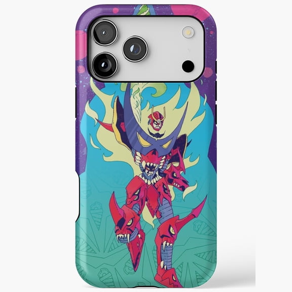 Tengen Toppa Gurren Lagann Art iPhone Case 17 16 15 14 13 12 11 Pro Max up to size 5XL