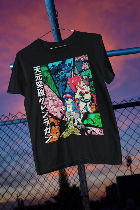 Tengen Toppa Gurren-Lagann T-Shirt | Anime Shirt / Streetwear / Anime Gift / Manga / Japanese / Japan Style / Unisex / 100% Cotton