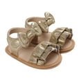 Tengma Toddler Girl Sandals Baby Toddler Infant Girls Pu Leather Soft