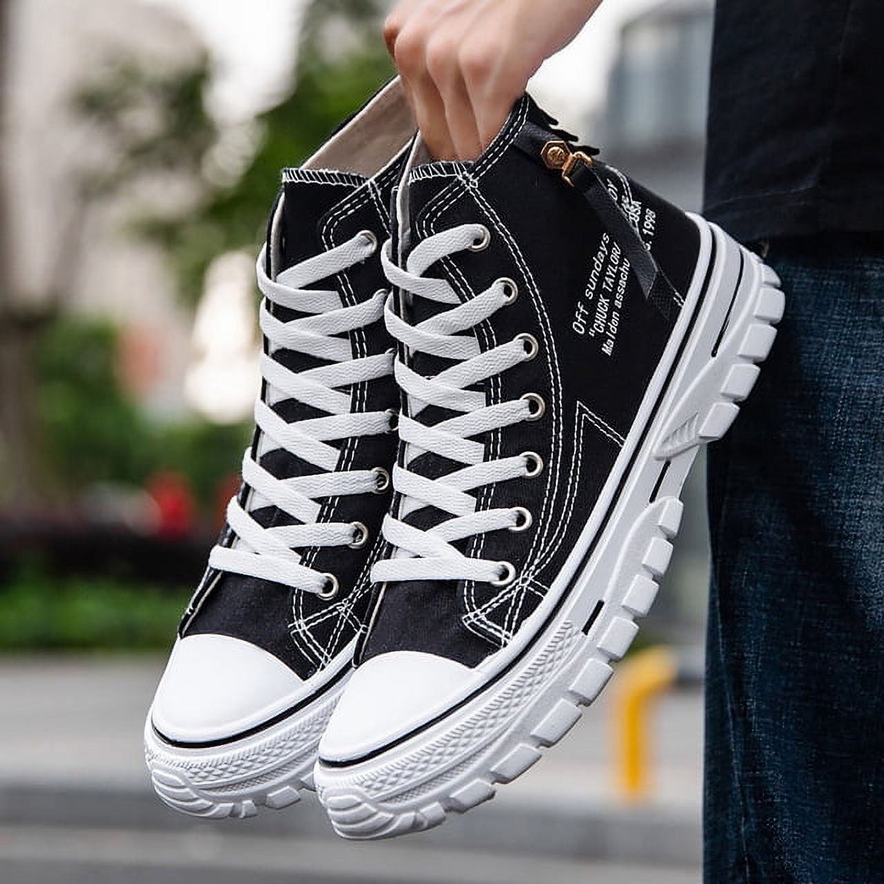 High top chunky trainers online