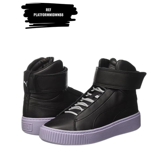 Tenis Platform Mid WN Black