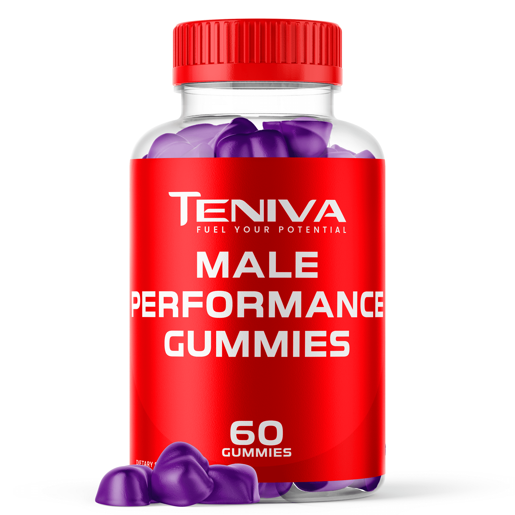 Teniva Gummies Advanced Formula All Natural Vitamin Supplement 60 Gummies -  Walmart.com