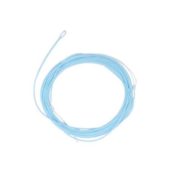 Tenkara PVC Taper Fly Fishing Line 13ft Nylon Polyester Fiber with Welded Loops at Both Ends, Computer Designed Weight Distribution for Long Casting, Low Stretch Core(blue)
