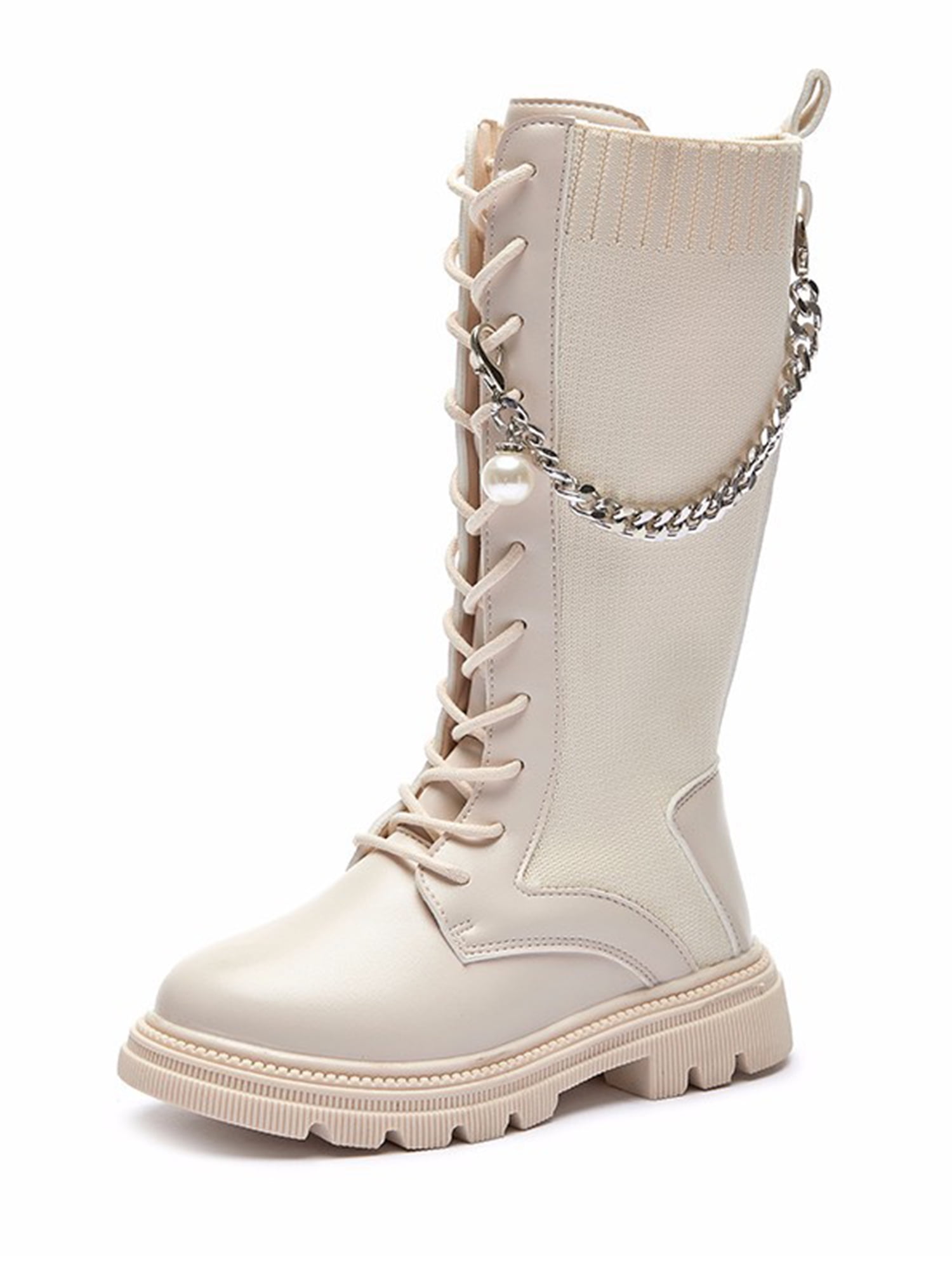 Tenmix Kids Non Slip Riding Boots Outdoor Comfort Round Toe Winter