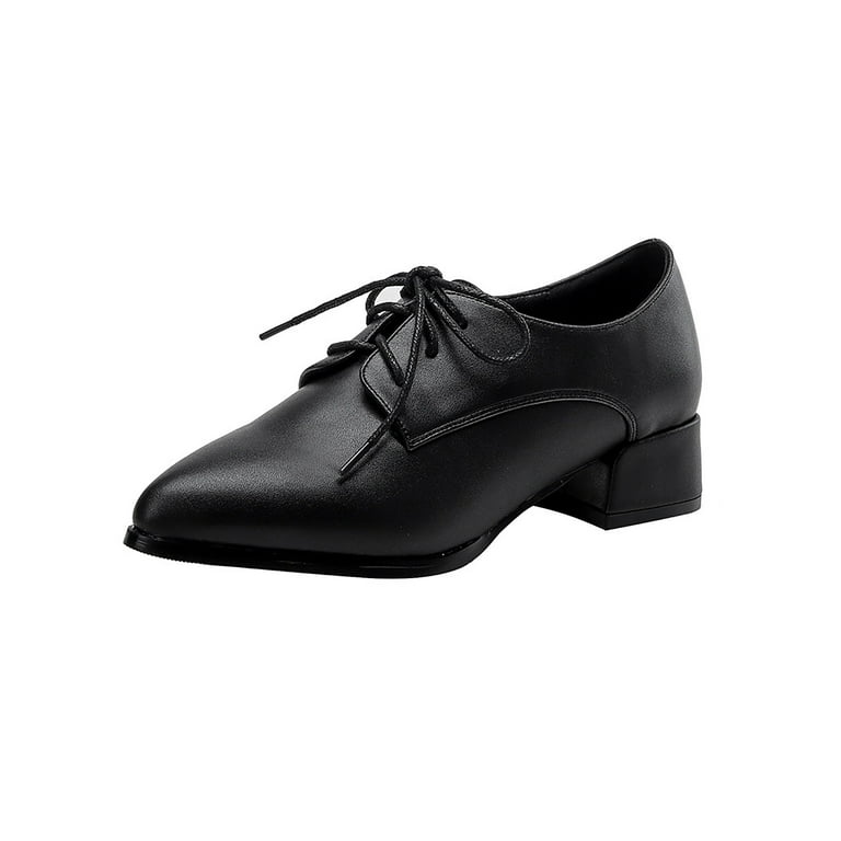 Tenmix Ladies Oxfords Non Slip Leather Shoes Comfort Dress Shoe