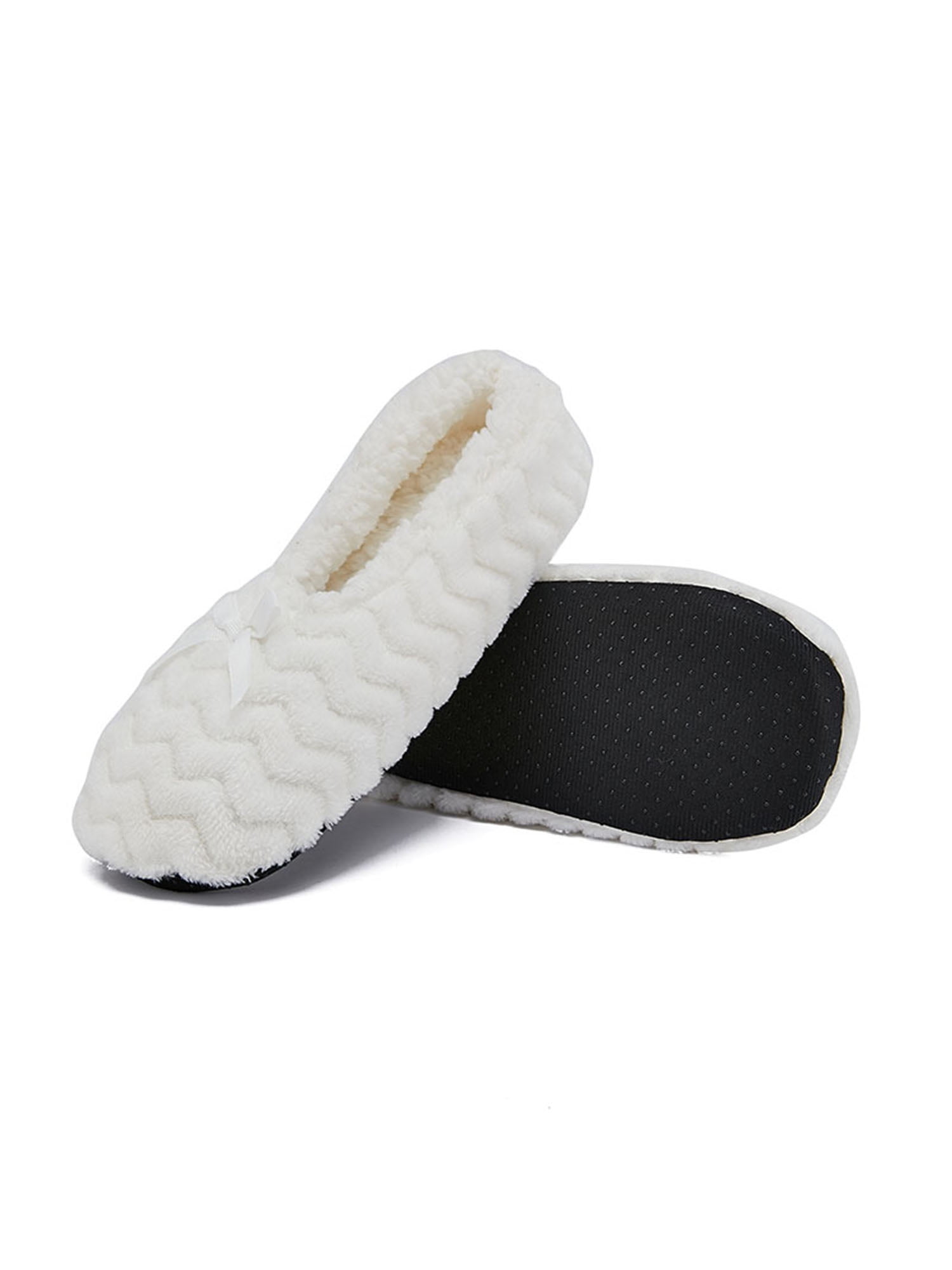 Tenmix Ladies Winter Slipper Soft Plush Warm Shoes Slip On Slippers ...