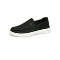 thumbnail image 1 of Tenmix Men's Non Slip Deck Canvas Shoes Breathable Slip on Boat Casual Loafer Flat Sneakers for Indoor Outdoor Black 9, 1 of 9