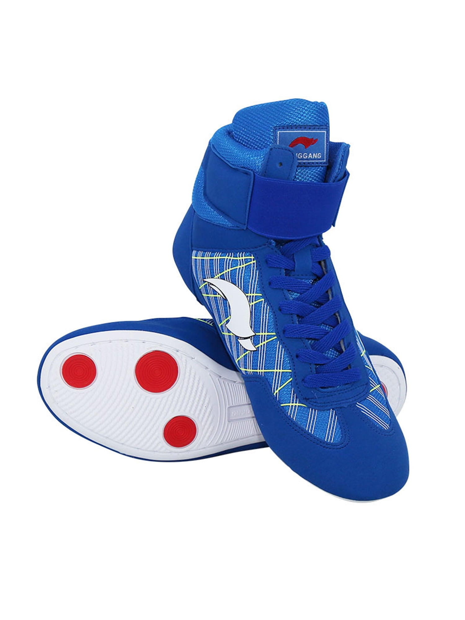 Professional Wrestling Shoes For Men & Women, High Top Fighting Boxing Shoes For Training Kickboxing Mma Fitness P 42862572