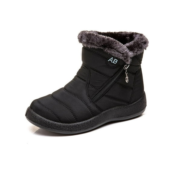 Tenmix Womens Snow Boots Waterproof Winter Boots Wide Width Winter Shoes Anti-slip & Keeps Feet Warm