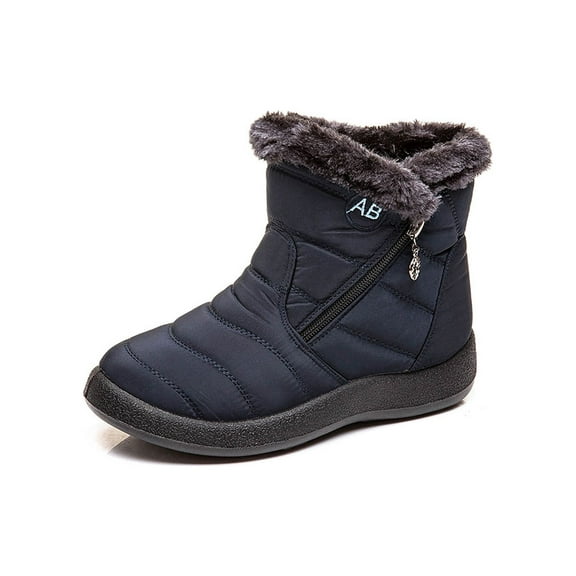 Tenmix Womens Snow Boots Waterproof Winter Boots Wide Width Winter Shoes Anti-slip & Keeps Feet Warm