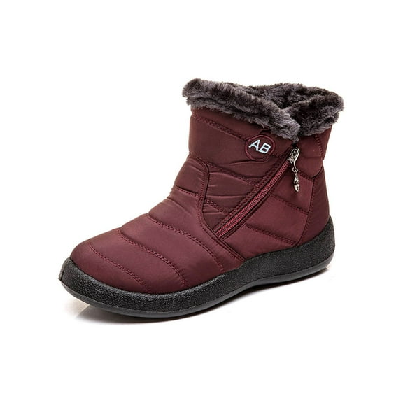 Tenmix Womens Snow Boots Waterproof Winter Boots Wide Width Winter Shoes Anti-slip & Keeps Feet Warm